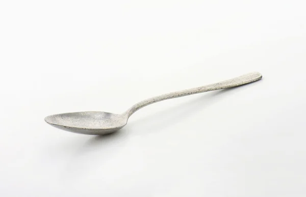 Old metal spoon — Stock Photo, Image
