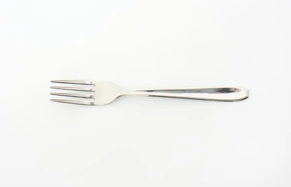 Fourchette à dîner en métal — Photo