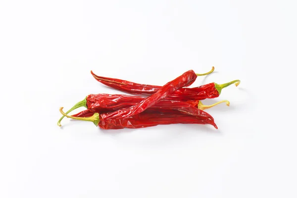 Suszone czerwone papryki chili — Zdjęcie stockowe