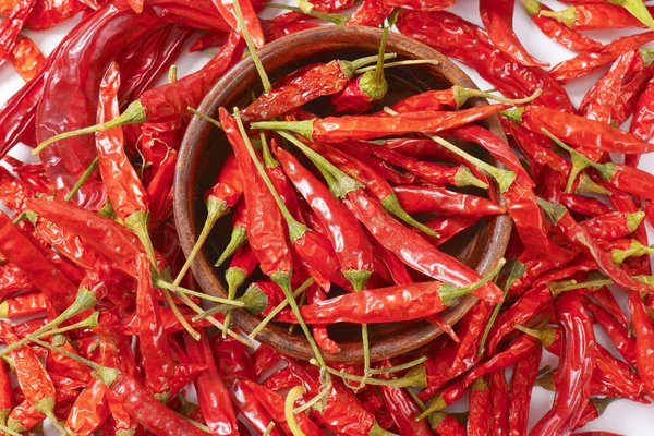 Chiles rojos secos —  Fotos de Stock