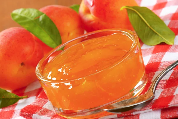 Apricot jam — Stock Photo, Image