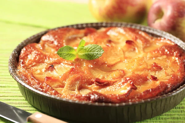 Apple sponge cake — Stock Photo, Image