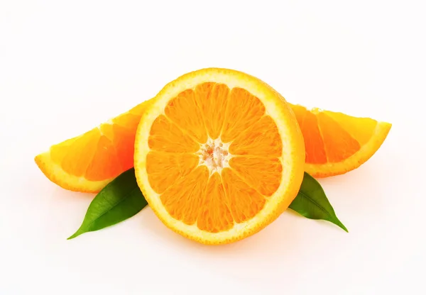 Cut orange fruit — Stock Photo, Image