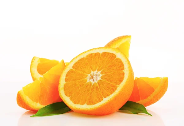 Cut orange fruit — Stock Photo, Image