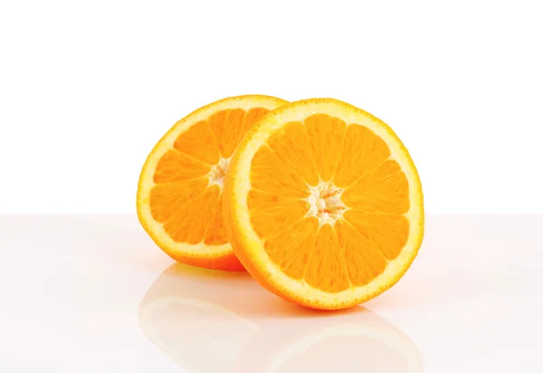 Halved orange — Stock Photo, Image