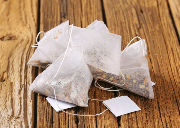 Jázmin tea táskák — Stock Fotó