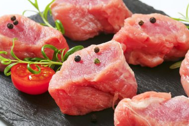 Pork Fillet Medallions clipart