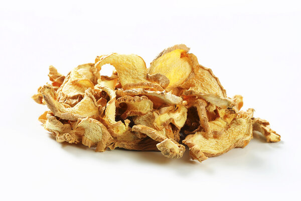Dried ginger slices