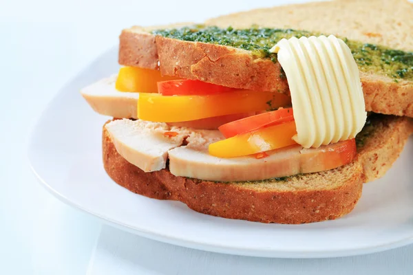 Туреччина бутерброд — стокове фото