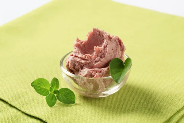 Liver mousse — Stock Photo, Image