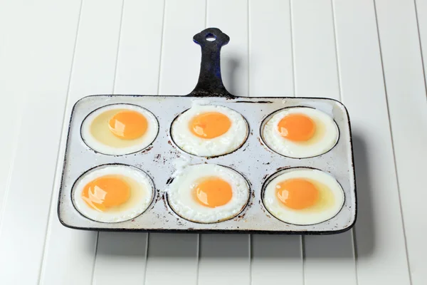 Stekta ägg — Stockfoto
