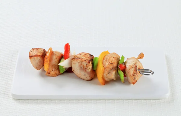 Kip shish kebab — Stockfoto