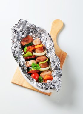 Domuz şiş kebap