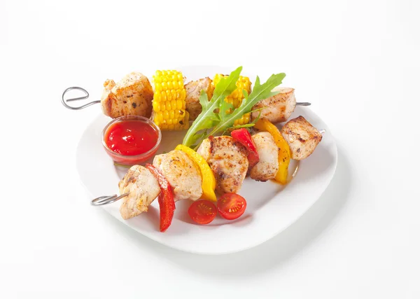 Shish Kebab — Stockfoto