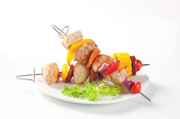 Shish kebab — Stockfoto