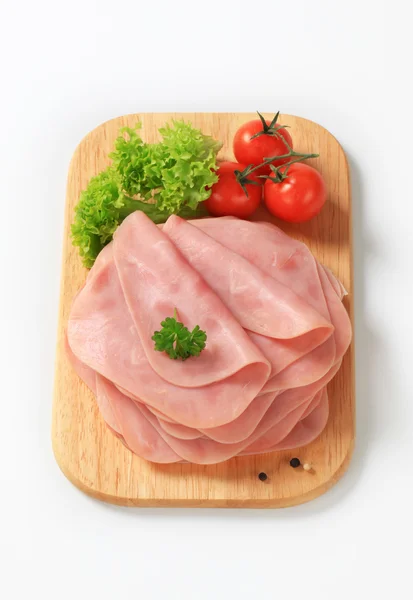 얇게 썬 햄 — 스톡 사진