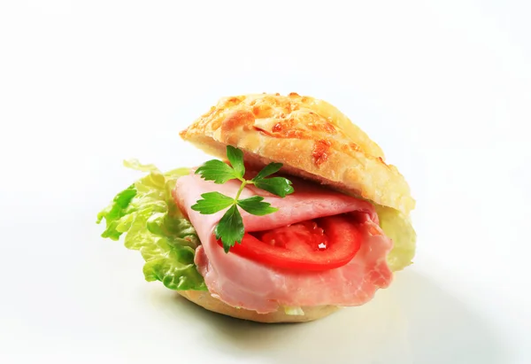 Schinkensandwich — Stockfoto