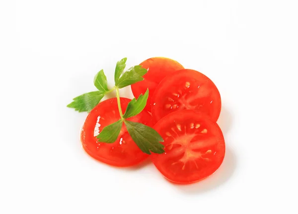 Plastry pomidora — Zdjęcie stockowe