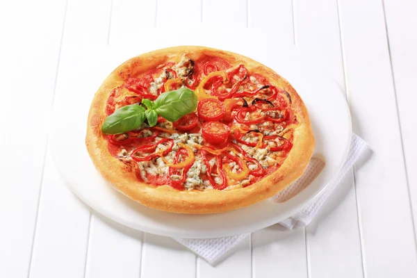 Fresh baked pizza — Stock Photo, Image