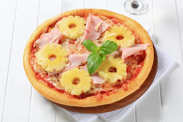 Pizza Havaí — Fotografia de Stock