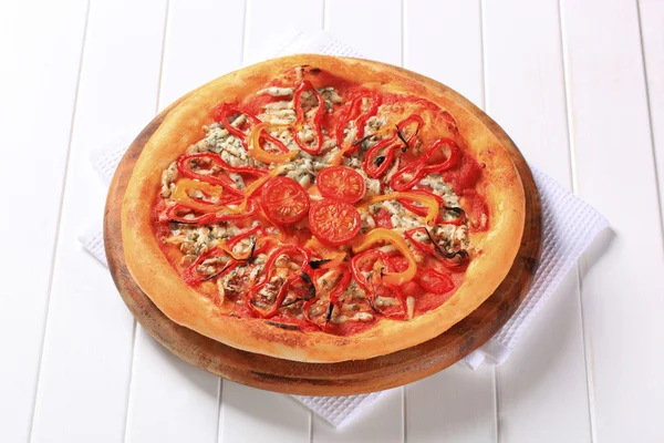 Fresh baked pizza — Stock Photo, Image