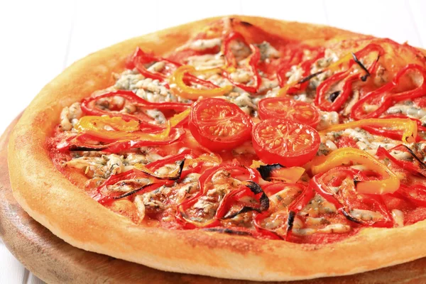 Fresh baked pizza — Stock Photo, Image