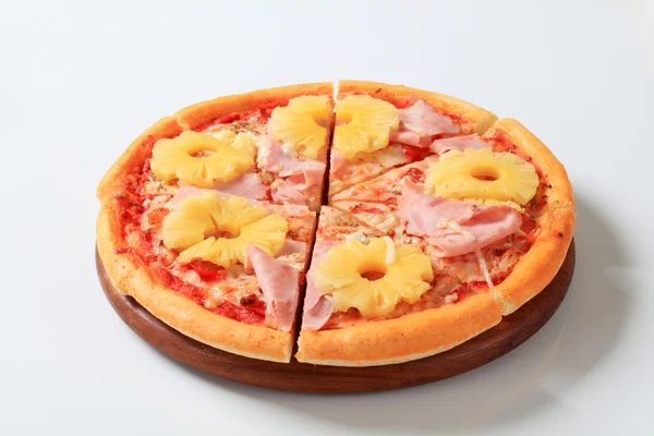 Pizza Havaí — Fotografia de Stock