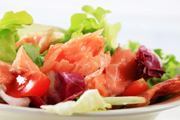 Lax sallad — Stockfoto