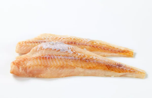 Filetti di pesce fresco — Foto Stock