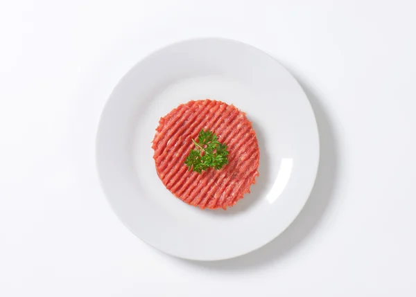 Hamburger patty — Stok fotoğraf
