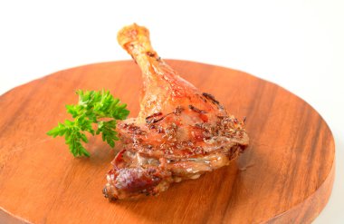Roast duck leg
