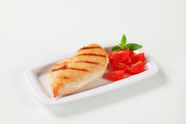 Izgara tavuk göğsü.