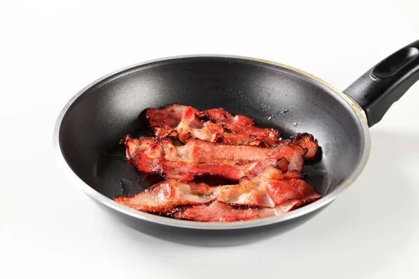 Stekt bacon strips — Stockfoto
