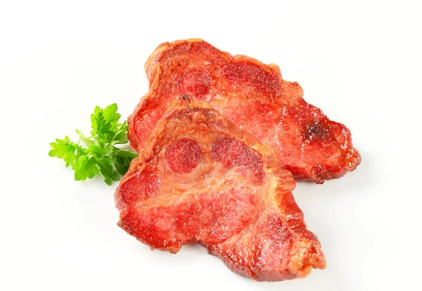 Cuello de cerdo ahumado — Foto de Stock