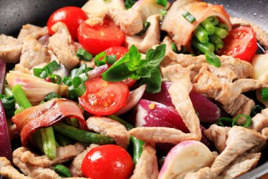 tavuk sebze stir fry