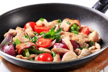 tavuk sebze stir fry