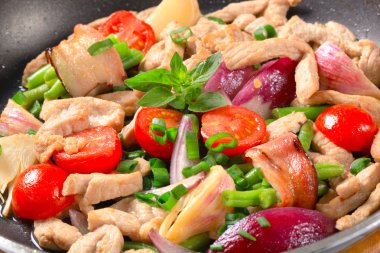 tavuk sebze stir fry