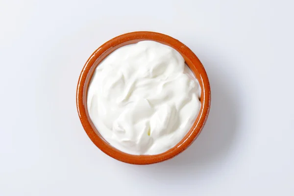 Yogur blanco — Foto de Stock
