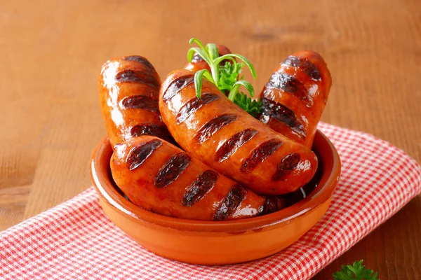 Saucisses grillées — Photo