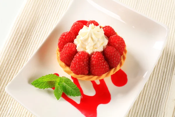 Raspberry tart — Stock Photo, Image