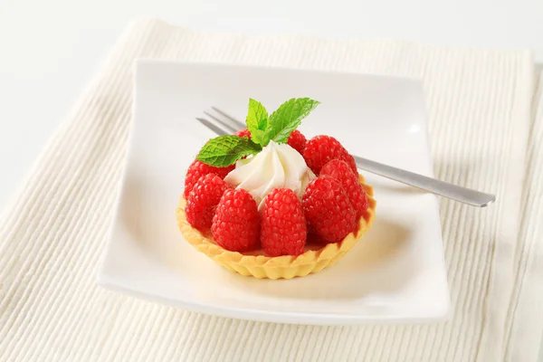 Raspberry tart — Stock Photo, Image