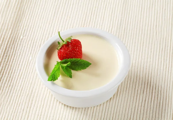 Panna cotta — Fotografie, imagine de stoc