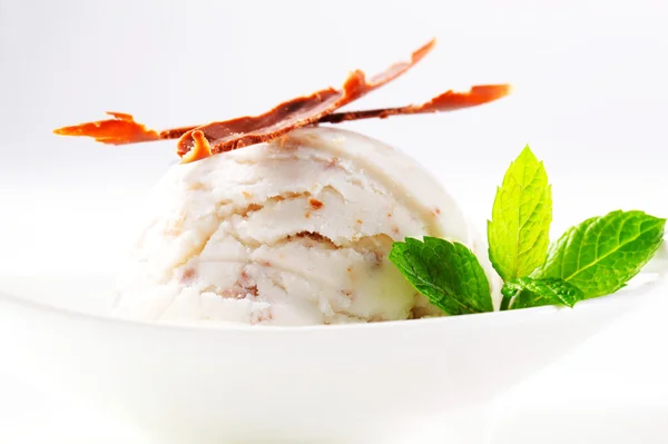 Stracciatella ice cream — Stock Photo, Image