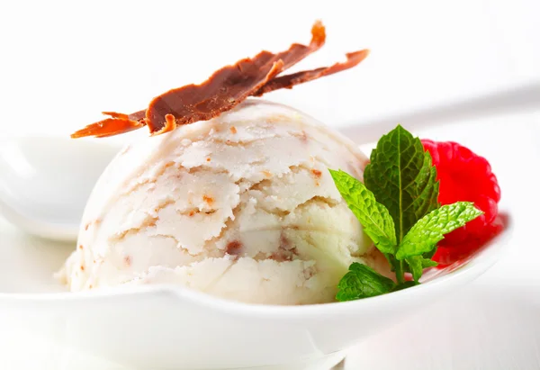 Stracciatella-ijs — Stockfoto