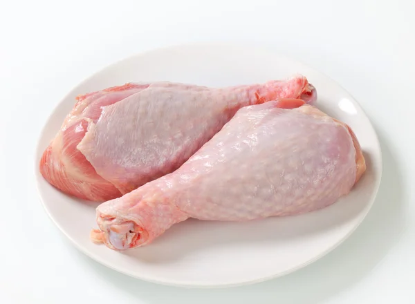 Raw turkey legs — Stock Photo, Image