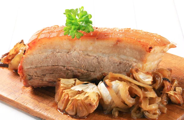 Kızarmış domuz eti — Stok fotoğraf