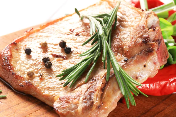 Rosemary pork chop — Stock Photo, Image