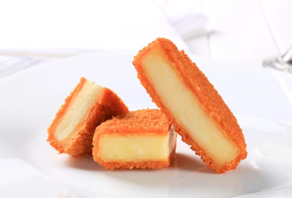 Fried cheese — Stock Photo, Image