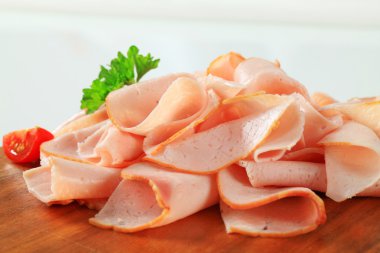 Thinly shaved chicken breast
