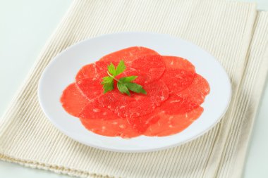 sığır carpaccio